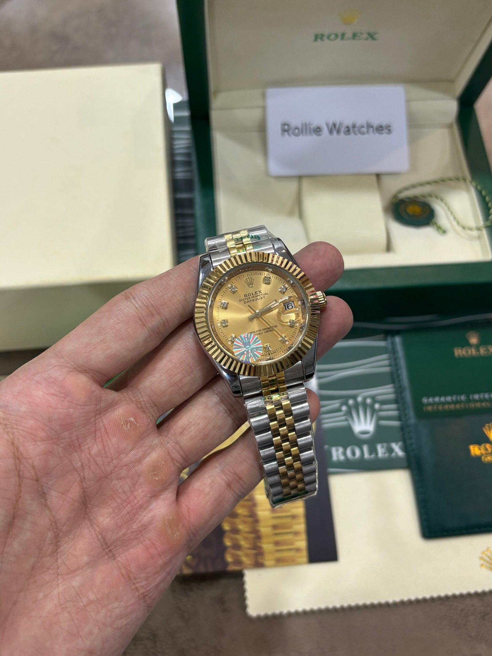 Rolex Oyster perpetual Date Just Quartz - Image 8