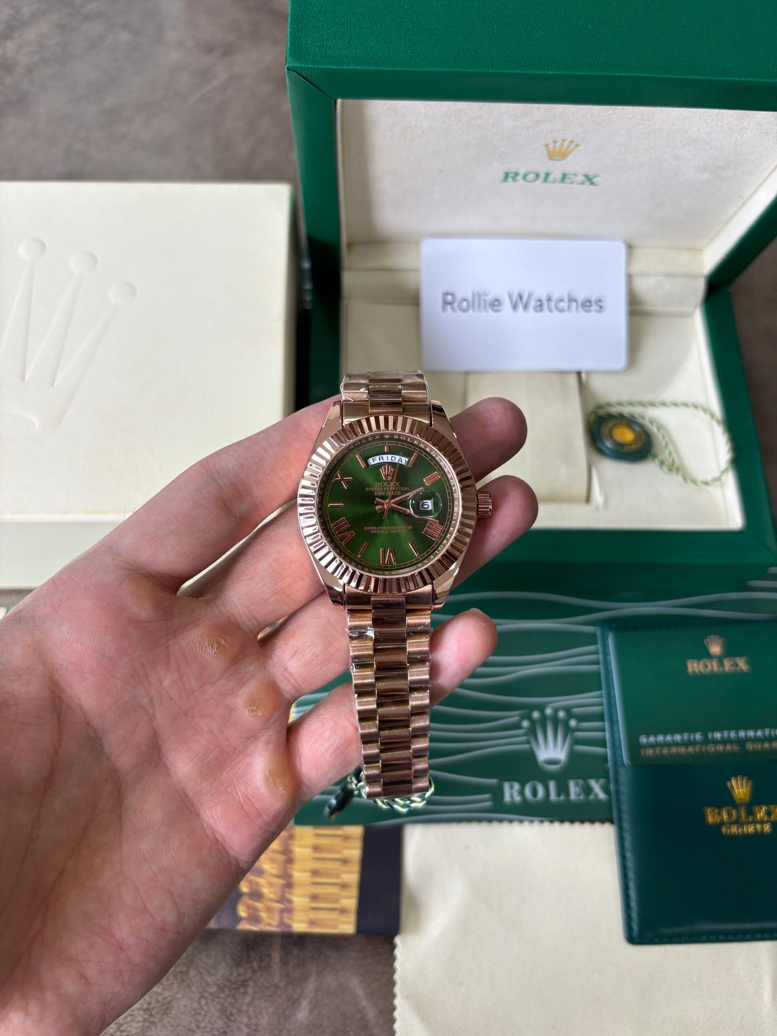 Rolex Oyster Perpectual Day Date Quartz - Image 9