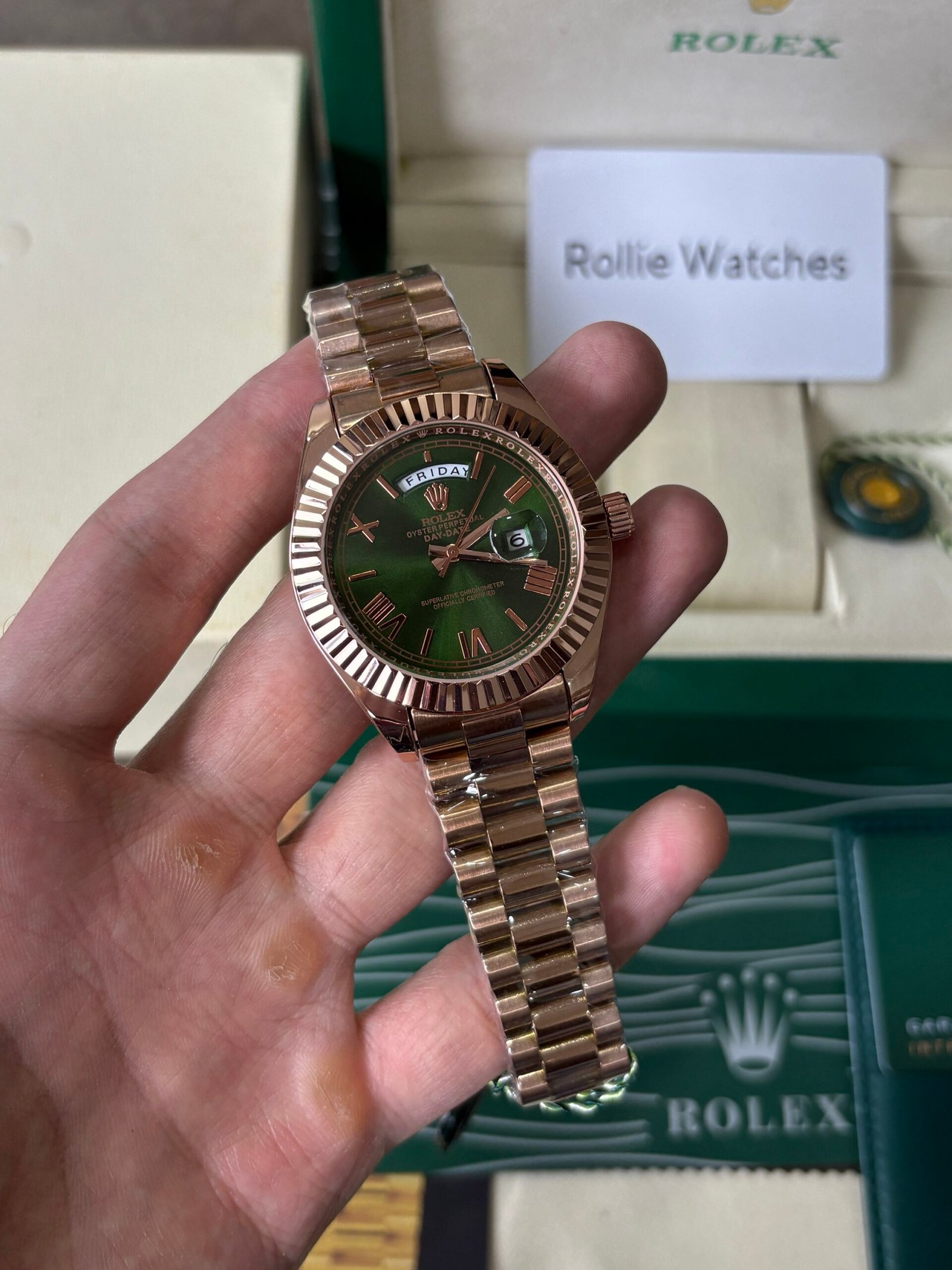 Rolex Oyster Perpectual Day Date Quartz - Image 8