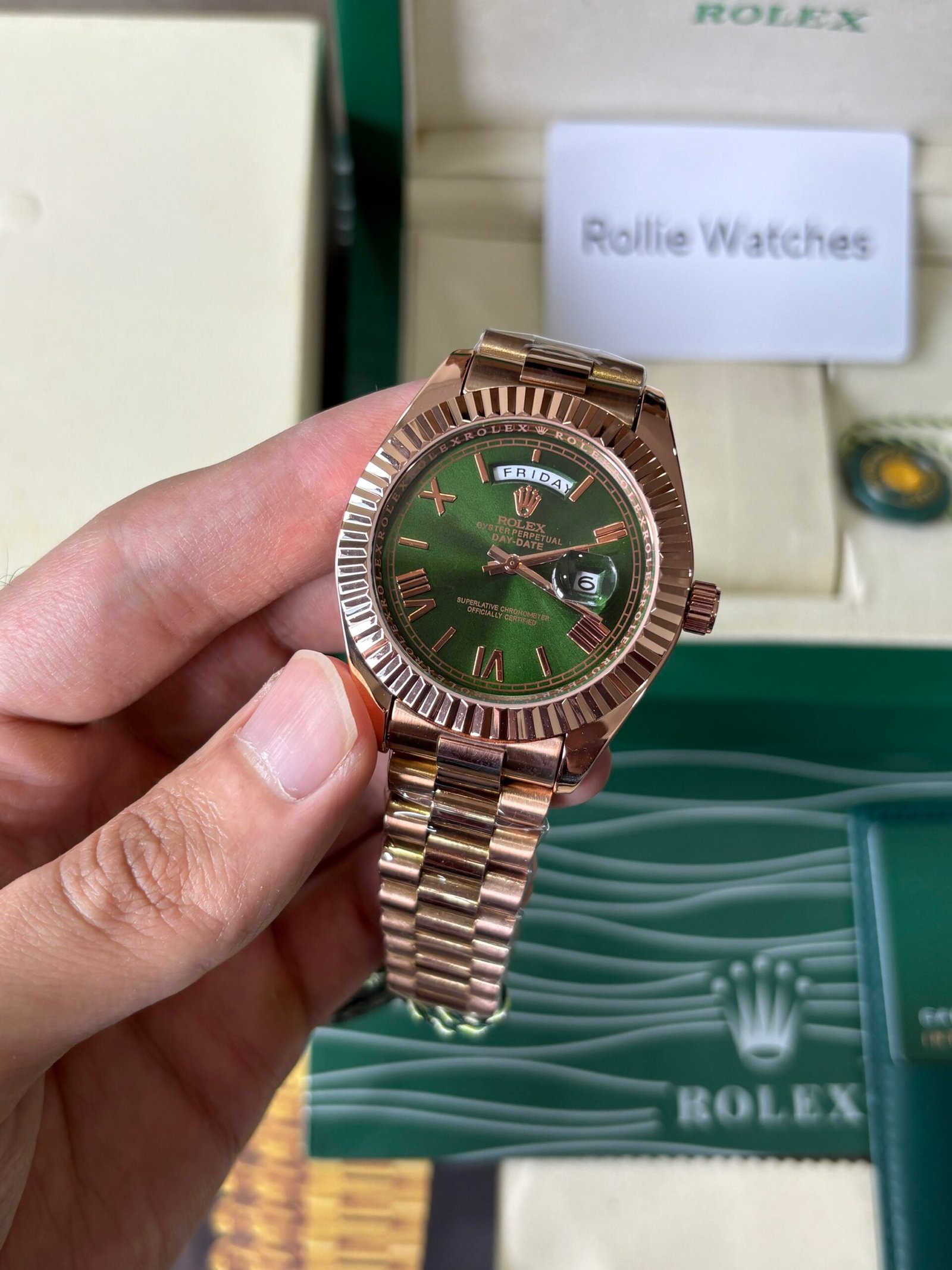 Rolex Oyster Perpectual Day Date Quartz - Image 7