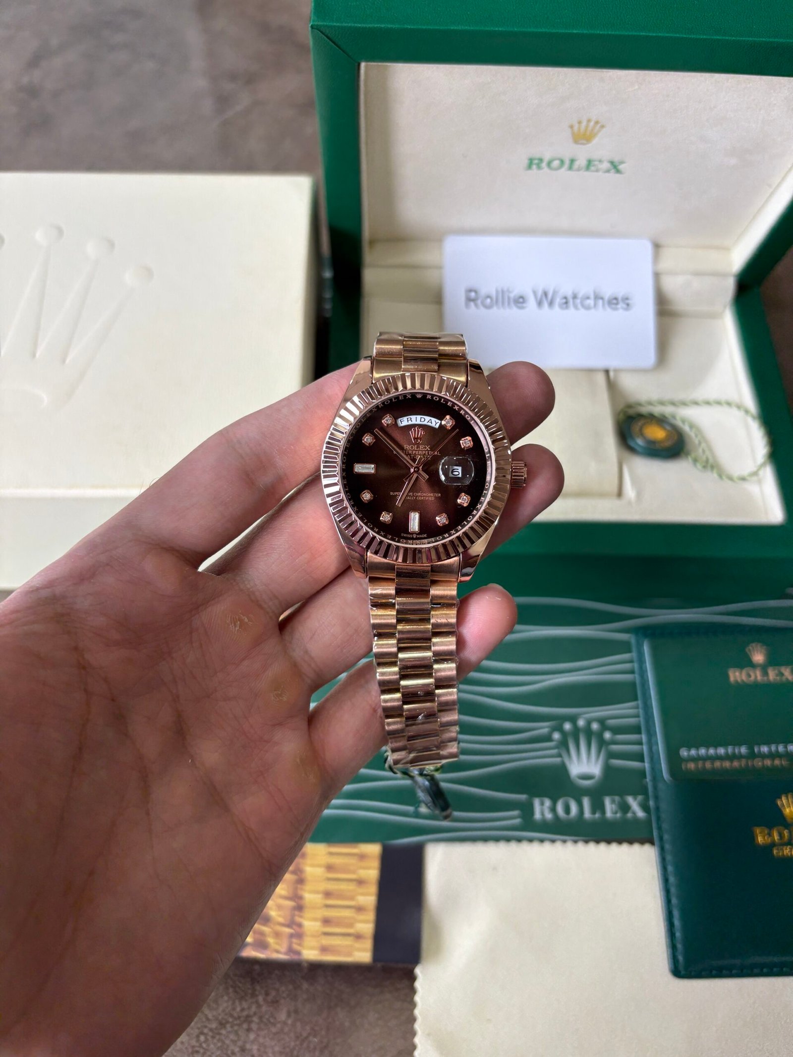 Rolex Oyster Perpectual Day Date Quartz - Image 8