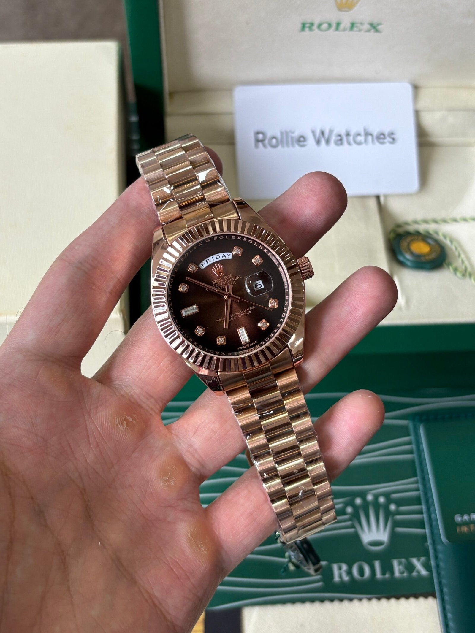 Rolex Oyster Perpectual Day Date Quartz - Image 7