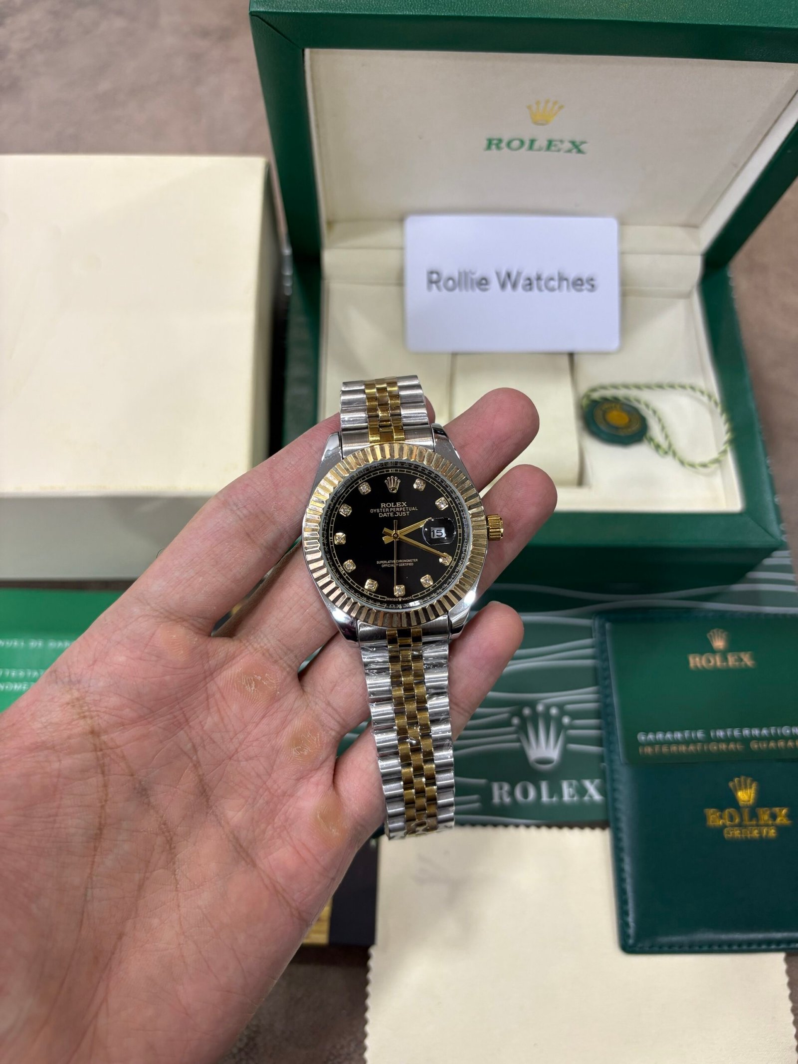 Rolex Oyster perpetual Date Just Quartz