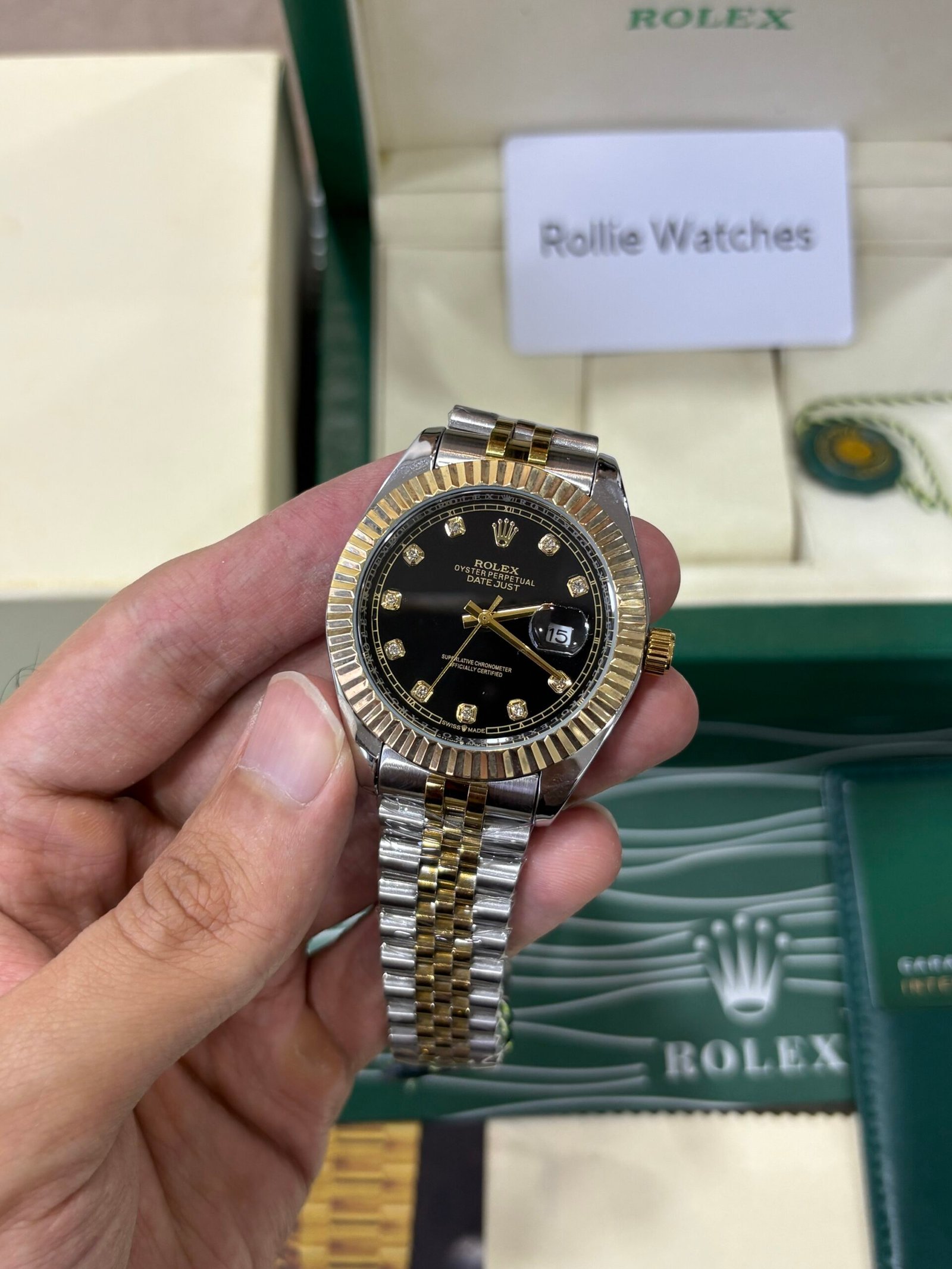 Rolex Oyster perpetual Date Just Quartz - Image 2