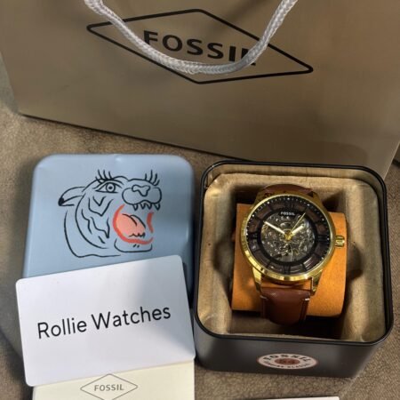 Fossil Townsman Brown-Gold
