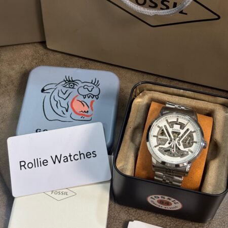 Fossil Tourbilln Automatic Silver-White