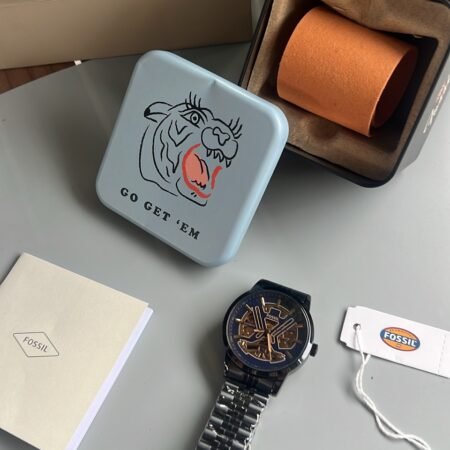 Fossil Tourbilln Automatic Black-Blue