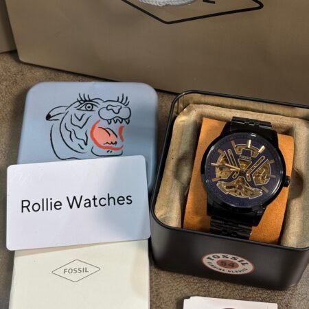 Fossil Tourbilln Automatic Black-Blue